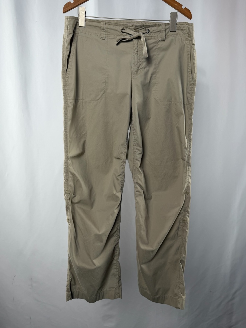Y2K Vintage Izod Khaki Drawstring Cargo Pants Size‎ 14